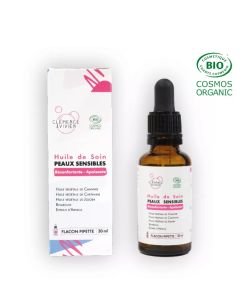 Huile de soin Peaux Sensibles BIO, 30 ml